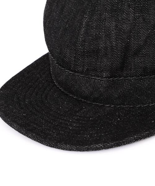 MHL.(エムエイチエル)の「CANTON BLACK LIGHT DENIM(キャップ・レディース・ブラック・FREE)」の9枚目の写真