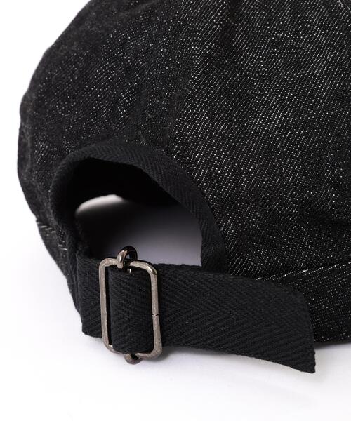 MHL.(エムエイチエル)の「CANTON BLACK LIGHT DENIM(キャップ・レディース・ブラック・FREE)」の10枚目の写真