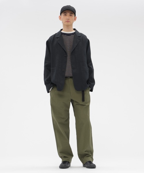 MHL.（エムエイチエル）の「CANTON BLACK LIGHT DENIM（キャップ・レディース・ブラック・FREE）」の3枚目の写真