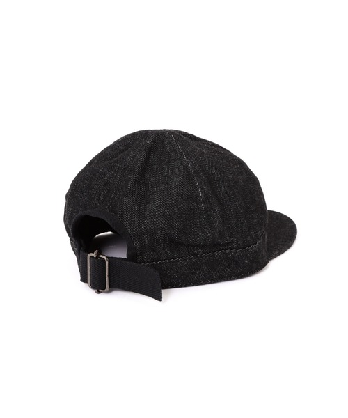 MHL.（エムエイチエル）の「CANTON BLACK LIGHT DENIM（キャップ・レディース・ブラック・FREE）」の7枚目の写真