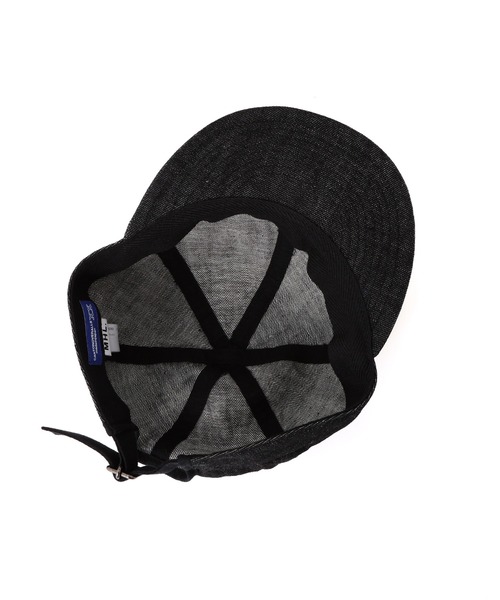 MHL.（エムエイチエル）の「CANTON BLACK LIGHT DENIM（キャップ・レディース・ブラック・FREE）」の11枚目の写真