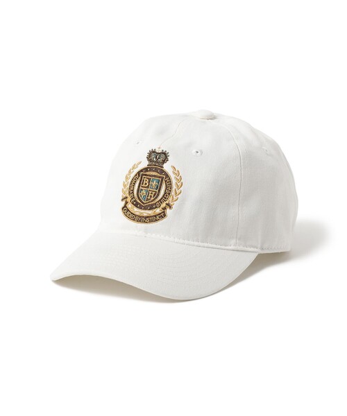 BEAMS HEART（ビームスハート）の「【6/18値下げ】クレスト エンブレム キャップ（キャップ・メンズ・ブラック/ホワイト・ONE SIZE）」の3枚目の写真