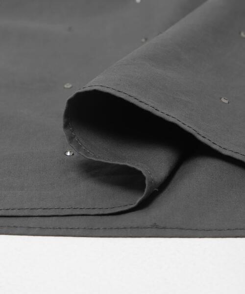 ITEMS URBANRESEARCH（アイテムズ アーバンリサーチ）の「ホットフィックス2WAYブラウス（シャツ/ブラウス・レディース・ホワイト系その他/チャコールグレー/ストライプ・FREE）」の22枚目の写真