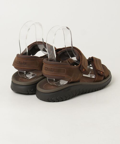 Clarks（クラークス）の「Wesley Shore / ウェスリーショア (ビーズワックスレザー)（サンダル・メンズ・ブラウン・UK9/UK10/UK6/UK7/UK8/UK11）」の7枚目の写真
