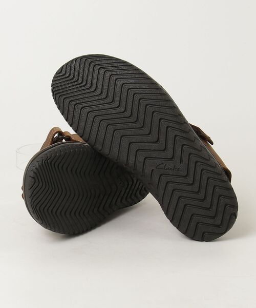 Clarks（クラークス）の「Wesley Shore / ウェスリーショア (ビーズワックスレザー)（サンダル・メンズ・ブラウン・UK9/UK10/UK6/UK7/UK8/UK11）」の8枚目の写真