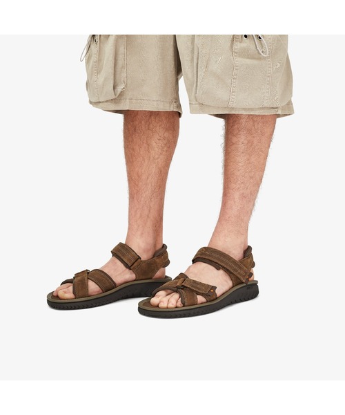Clarks（クラークス）の「Wesley Shore / ウェスリーショア (ビーズワックスレザー)（サンダル・メンズ・ブラウン・UK9/UK10/UK6/UK7/UK8/UK11）」の5枚目の写真