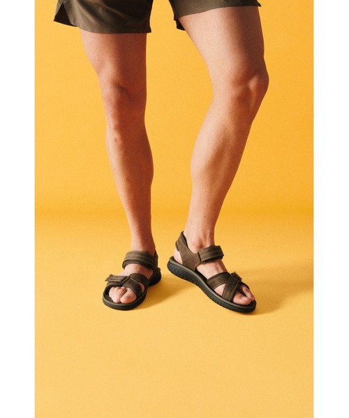 Clarks(クラークス)の「Wesley Shore / ウェスリーショア (ビーズワックスレザー)(サンダル・メンズ・ブラウン・UK9/UK10/UK6/UK7/UK8/UK11)」の15枚目の写真