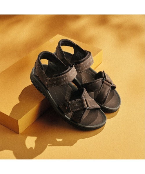 Clarks(クラークス)の「Wesley Shore / ウェスリーショア (ビーズワックスレザー)(サンダル・メンズ・ブラウン・UK9/UK10/UK6/UK7/UK8/UK11)」の16枚目の写真