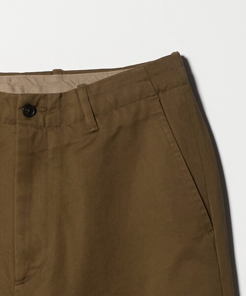 green label relaxing（グリーンレーベルリラクシング）の「ウエストポイント ウォッシュド ワイドパンツ（チノパンツ・メンズ・ベージュ/ブラウン系/ブラック・XL/L/M/S）」の10枚目の写真