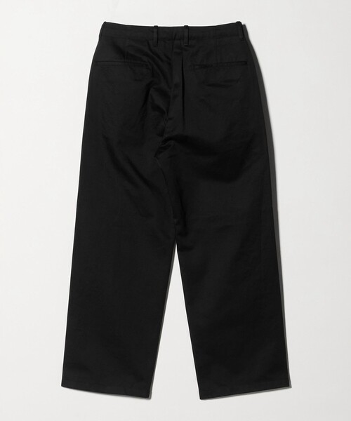 green label relaxing（グリーンレーベルリラクシング）の「ウエストポイント ウォッシュド ワイドパンツ（チノパンツ・メンズ・ベージュ/ブラウン系/ブラック・XL/L/M/S）」の16枚目の写真