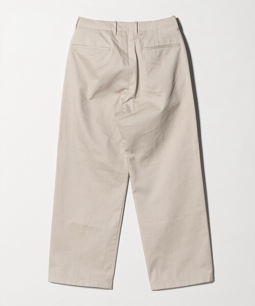 green label relaxing（グリーンレーベルリラクシング）の「ウエストポイント ウォッシュド ワイドパンツ（チノパンツ・メンズ・ベージュ/ブラウン系/ブラック・XL/L/M/S）」の21枚目の写真