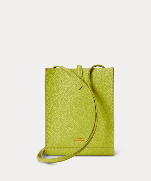 POLO RALPH LAUREN(ポロ ラルフ ローレン)の「Polo Play レザー ポケット クロスボディ(ショルダーバッグ・レディース・イエロー・ONE)」の3枚目の写真