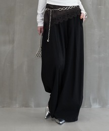chuclla（チュクラ）の「リラックスタックワイドパンツ chw26s109（その他パンツ）」
