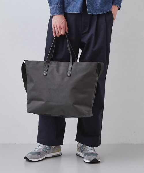 THE SHOP TK （ザ ショップ ティーケー ）の「ツイル2WAY トート（トートバッグ・メンズ・ブラック/ダークグレー・00）」の14枚目の写真