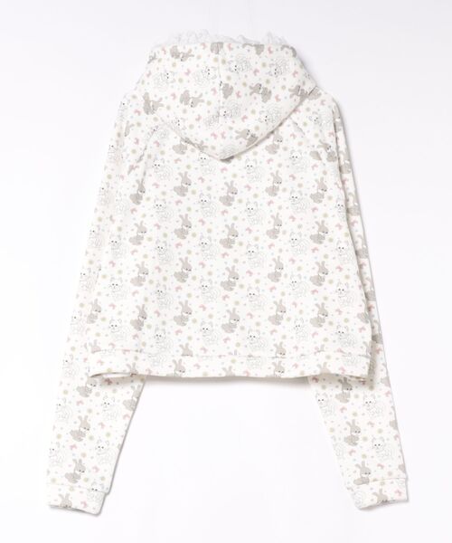 L.H.P(エルエイチピー)の「CFIERCE/フィアス/MY WHOLE WORLD’ ZIP-UP HOODIE(パーカー・レディース・ブルー・M/S)」の4枚目の写真