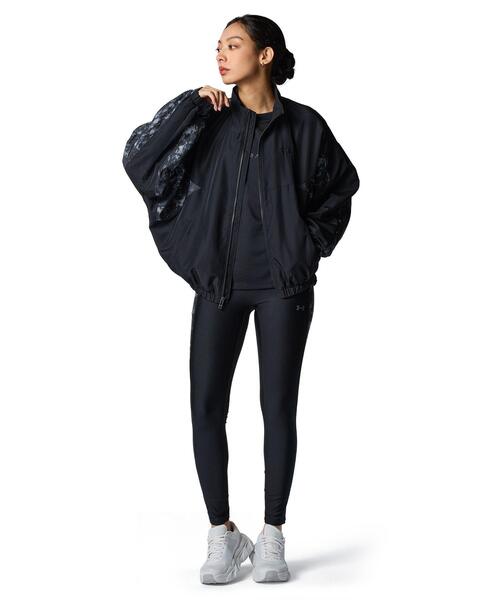 UNDER ARMOUR(アンダーアーマー)の「UAメッシュ ライナー ウーブン プリント フルジップ ジャケット(トレーニング/レディース)(その他アウター・レディース・ブラック・L/M/XL/S)」の3枚目の写真