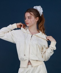 KONVINI（コンビニ）の「TAFFY LINE ZIP-UP/タフィーラインジップアップ（パーカー）」