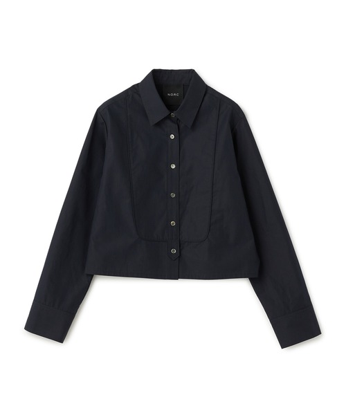 N.O.R.C（ノーク）の「コンフォータブルショートドレスシャツ（シャツ/ブラウス・レディース・ピンク/ストライプ/ネイビー・フリー）」の20枚目の写真