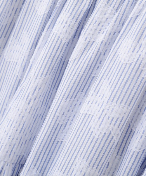 JILL by JILL STUART（ジルバイジルスチュアート）の「ストライプジャガードシャツワンピース（ワンピース・レディース・グレー系その他/ブルー系その他/イエロー系その他・FREE）」の21枚目の写真