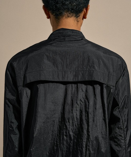 NUMERALS（ヌメラルズ）の「[NUMERALS]STAND-UP COLLAR BLOUSON（ブルゾン・メンズ・ブラック/ホワイト・LARGE/MEDIUM）」の4枚目の写真