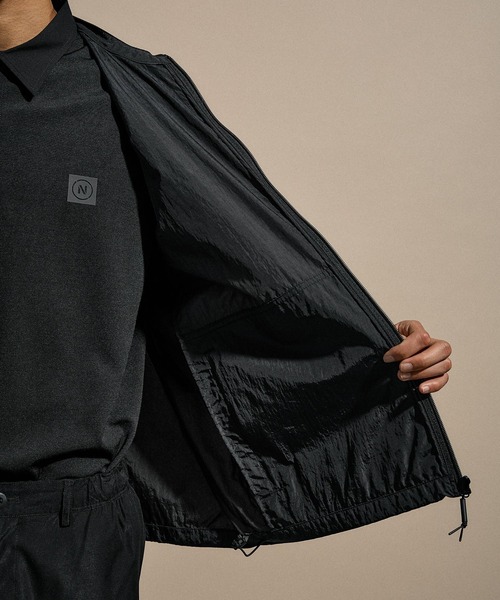 NUMERALS（ヌメラルズ）の「[NUMERALS]STAND-UP COLLAR BLOUSON（ブルゾン・メンズ・ブラック/ホワイト・LARGE/MEDIUM）」の11枚目の写真