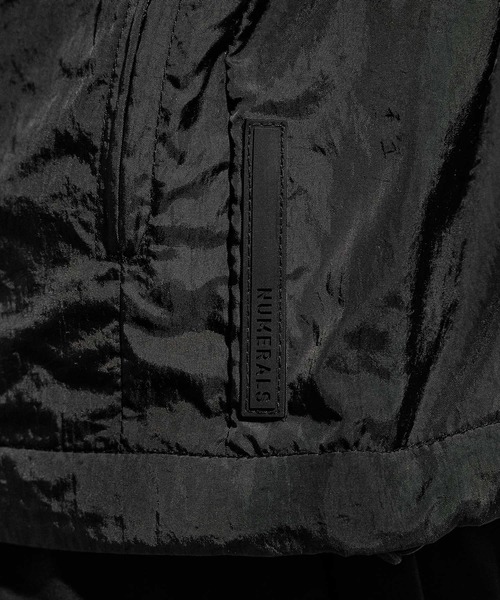 NUMERALS（ヌメラルズ）の「[NUMERALS]STAND-UP COLLAR BLOUSON（ブルゾン・メンズ・ブラック/ホワイト・LARGE/MEDIUM）」の13枚目の写真