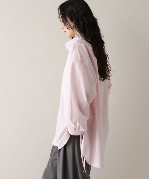 RAGEBLUE(レイジブルー)の「サイドリボンアソートオーバーシャツ(シャツ/ブラウス・レディース・オレンジ系/ピンク/ブルー系/ブルー・FREE)」の9枚目の写真