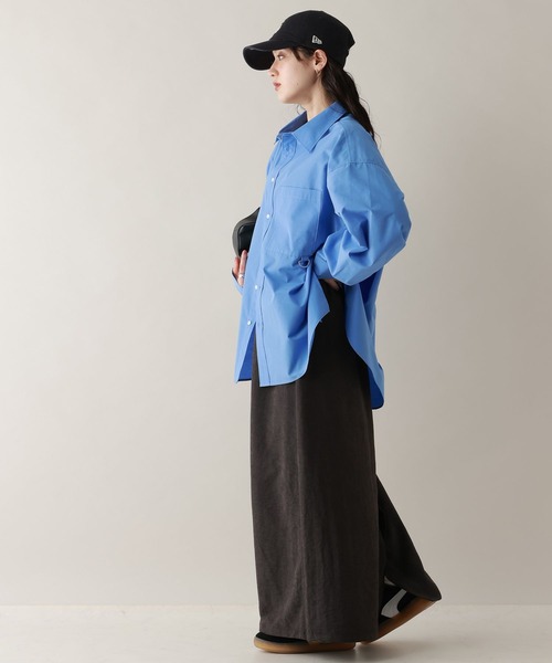 RAGEBLUE(レイジブルー)の「サイドリボンアソートオーバーシャツ(シャツ/ブラウス・レディース・オレンジ系/ピンク/ブルー系/ブルー・FREE)」の19枚目の写真