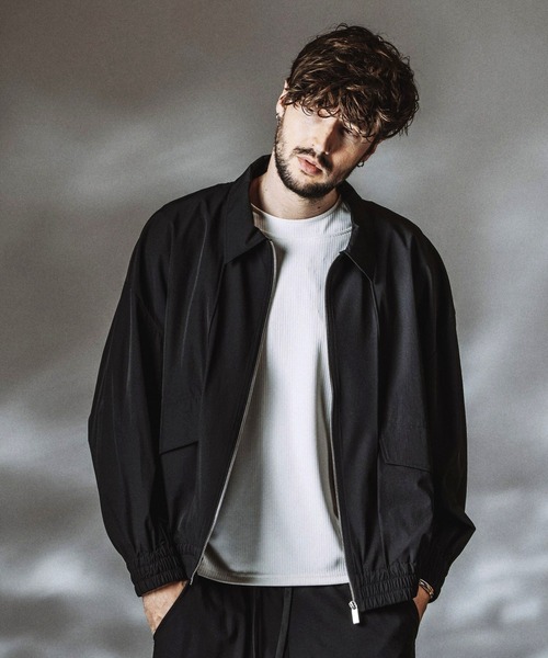 NO ID.（ノーアイディ）の「【NO ID.】Layered Neck Pullover / レイヤードネックプルオーバー（Tシャツ/カットソー・メンズ・グレー/ホワイト/ブラック・1/2）」の20枚目の写真