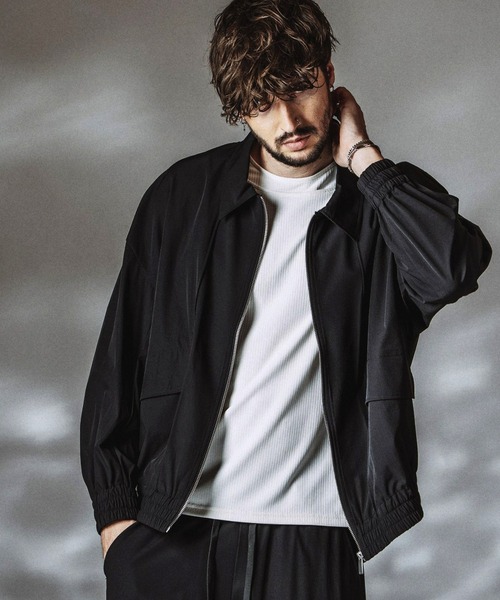 NO ID.（ノーアイディ）の「【NO ID.】Layered Neck Pullover / レイヤードネックプルオーバー（Tシャツ/カットソー・メンズ・グレー/ホワイト/ブラック・1/2）」の22枚目の写真