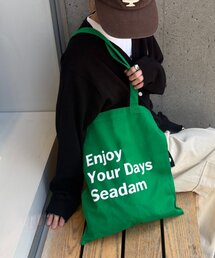 SEADAM（シーダム）の「【WEB限定】【SEADAM】メッセージプリントトートバッグ（トートバッグ）」
