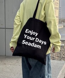SEADAM（シーダム）の「【WEB限定】【SEADAM】メッセージプリントトートバッグ（トートバッグ）」