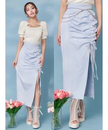 EATME | シャーリングリボンタイトスカート(スカート)