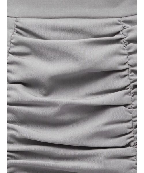 EATME（イートミー）の「シャーリングリボンタイトスカート（スカート・レディース・ブルー/グレー/ブラック・MEDIUM/SMALL）」の10枚目の写真