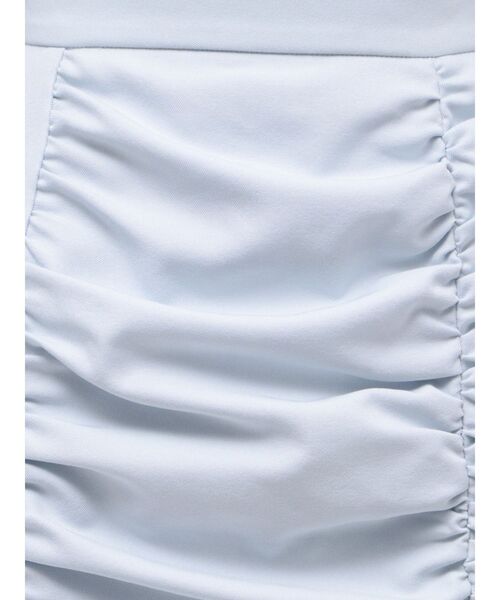 EATME（イートミー）の「シャーリングリボンタイトスカート（スカート・レディース・ブルー/グレー/ブラック・MEDIUM/SMALL）」の8枚目の写真