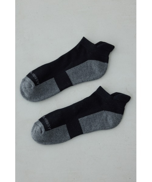 AZUL by moussy(アズールバイマウジー)の「ステイフィットアンクルソックス(ソックス/靴下・メンズ・ホワイト/ブラック/グレー・FREE)」の8枚目の写真