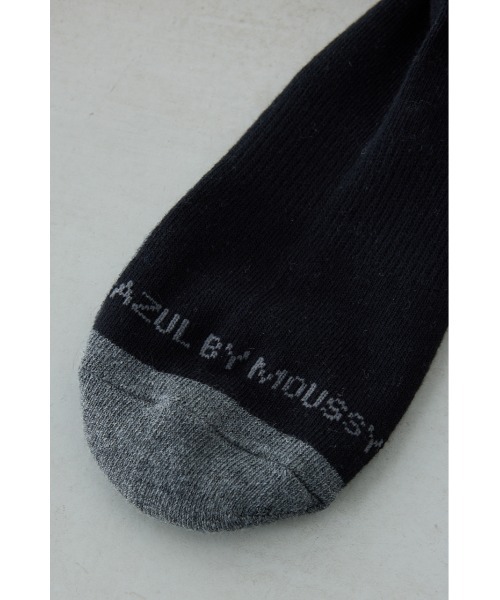AZUL by moussy(アズールバイマウジー)の「ステイフィットアンクルソックス(ソックス/靴下・メンズ・ホワイト/ブラック/グレー・FREE)」の9枚目の写真