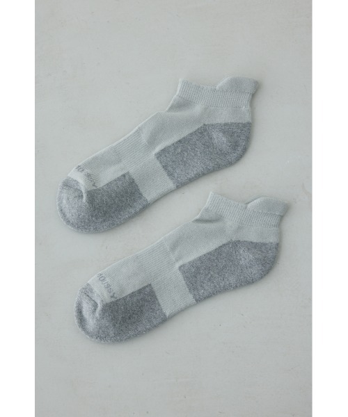 AZUL by moussy(アズールバイマウジー)の「ステイフィットアンクルソックス(ソックス/靴下・メンズ・ホワイト/ブラック/グレー・FREE)」の12枚目の写真