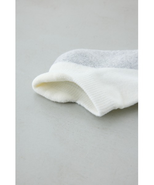 AZUL by moussy(アズールバイマウジー)の「ステイフィットアンクルソックス(ソックス/靴下・メンズ・ホワイト/ブラック/グレー・FREE)」の7枚目の写真