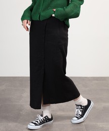 OMNES | 麻レーヨンロングラップスカート(スカート)