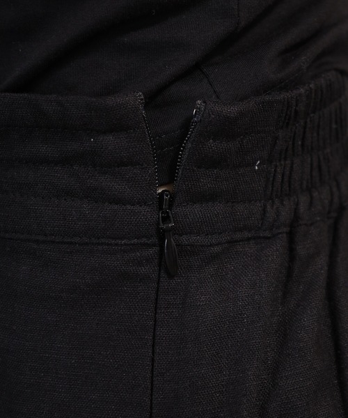 OMNES（オムネス）の「麻レーヨンロングラップスカート（スカート・レディース・ブラック系・FREE）」の10枚目の写真