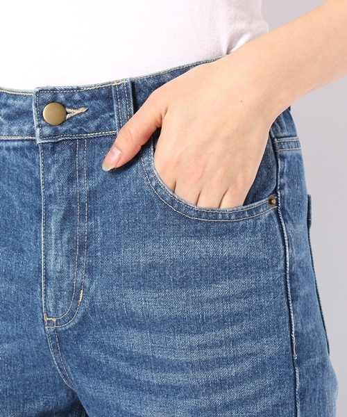 Chico（チコ）の「カットオフデニムパンツ（デニムパンツ・レディース・ブルー/ネイビー/ブルー系その他・FREE）」の19枚目の写真