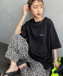 THOUSAND MILE | [THOUSAND MILE/サウザンドマイル] ワンポイント刺繍ロゴ ショートスリーブTシャツ(Tシャツ/カットソー)