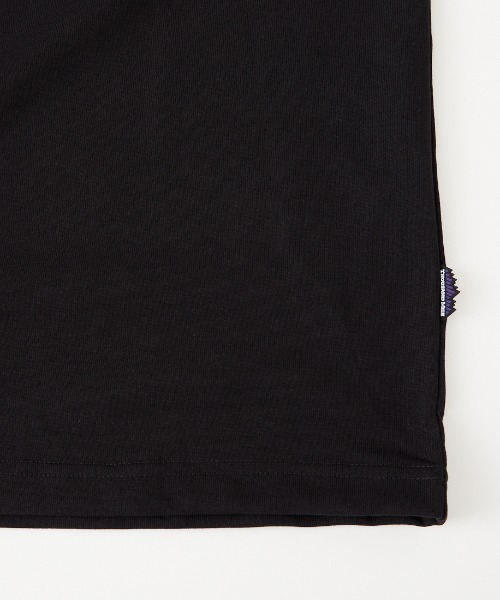 THOUSAND MILE（サウザンドマイル）の「[THOUSAND MILE/サウザンドマイル] ワンポイント刺繍ロゴ ショートスリーブTシャツ（Tシャツ/カットソー・レディース・ホワイト/ブラック・M/L）」の6枚目の写真