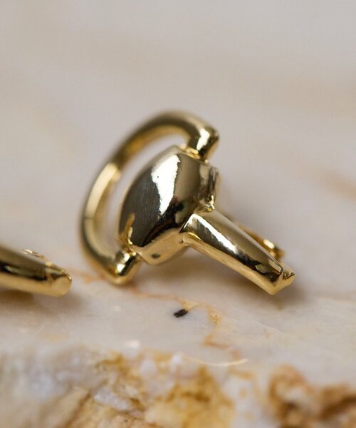 ear PAPILLONNER（イアパピヨネ）の「ホースビットイヤリング（イヤリング・レディース・シルバー/ゴールド・FREE）」の8枚目の写真