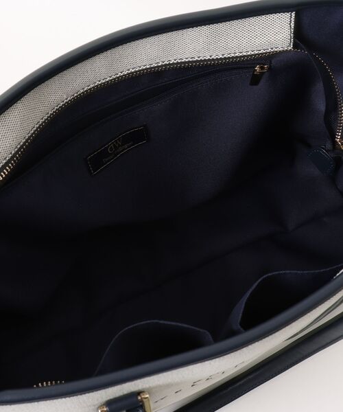 Daniel Wellington(ダニエルウェリントン)の「ダニエルウェリントン Iconic cavas トートバッグL(トートバッグ・レディース・ブラック/ネイビー/グリーン/ブラウン/ホワイト・FREE)」の7枚目の写真