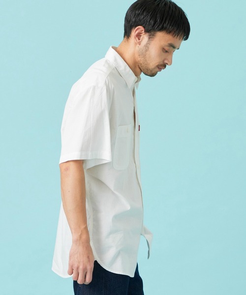 EDWIN（エドウィン）の「EDWIN エドウィン ワークシャツ デニム 半袖（シャツ/ブラウス・メンズ・インディゴブルー/ライトインディゴブルー/ホワイト・MEDIUM/X-LARGE/LARGE）」の22枚目の写真