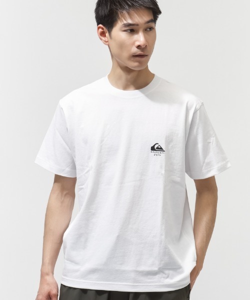 Quiksilver（クイックシルバー）の「【別注】クイックシルバー QUIKSILVER HOKUSAI BOX ST 限定コラボ（Tシャツ/カットソー・メンズ・ホワイト/ブラック・M/L/LL/S）」の5枚目の写真