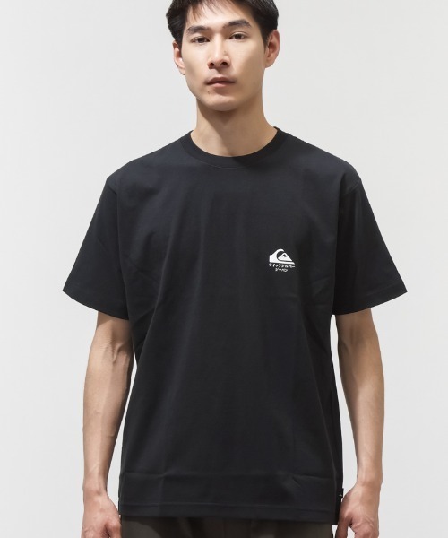 Quiksilver（クイックシルバー）の「【別注】クイックシルバー QUIKSILVER HOKUSAI BOX ST 限定コラボ（Tシャツ/カットソー・メンズ・ホワイト/ブラック・M/L/LL/S）」の6枚目の写真