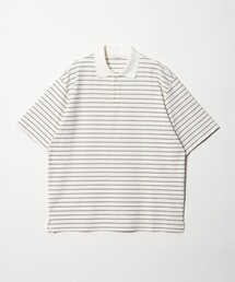<Steven Alan> ツイスト ボーダー ポロシャツ